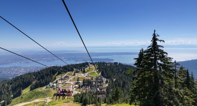 L'Ouest canadien en camping-car_Mont Grouse nord Vancouver