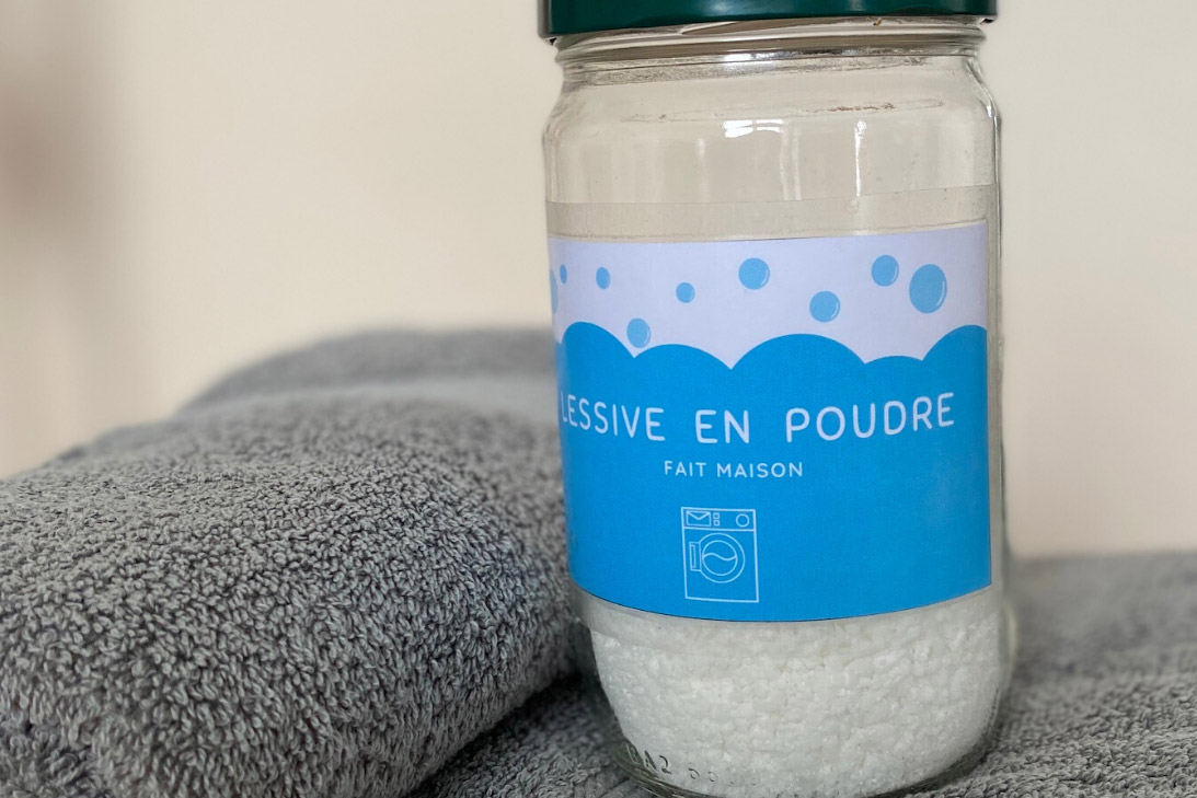 Box DIY lessive poudre DIY