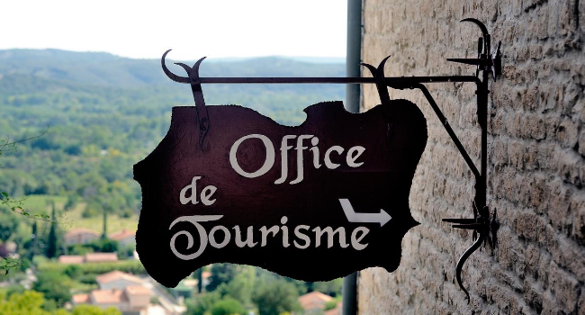 panneau office de tourisme