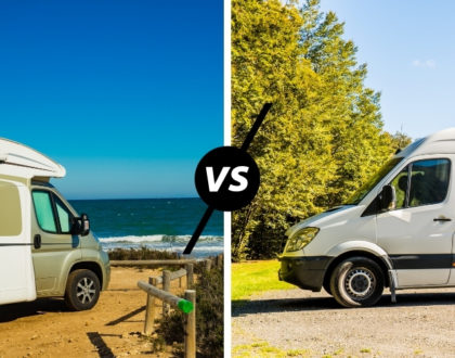 Fourgon VS camping-car : quel véhicule est le plus confortable ?