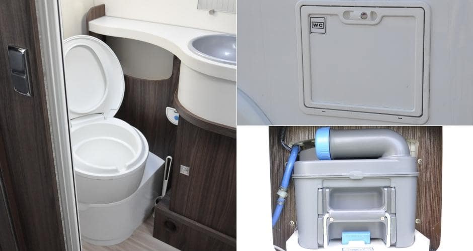 Toilette de camping ou autre - Équipement caravaning