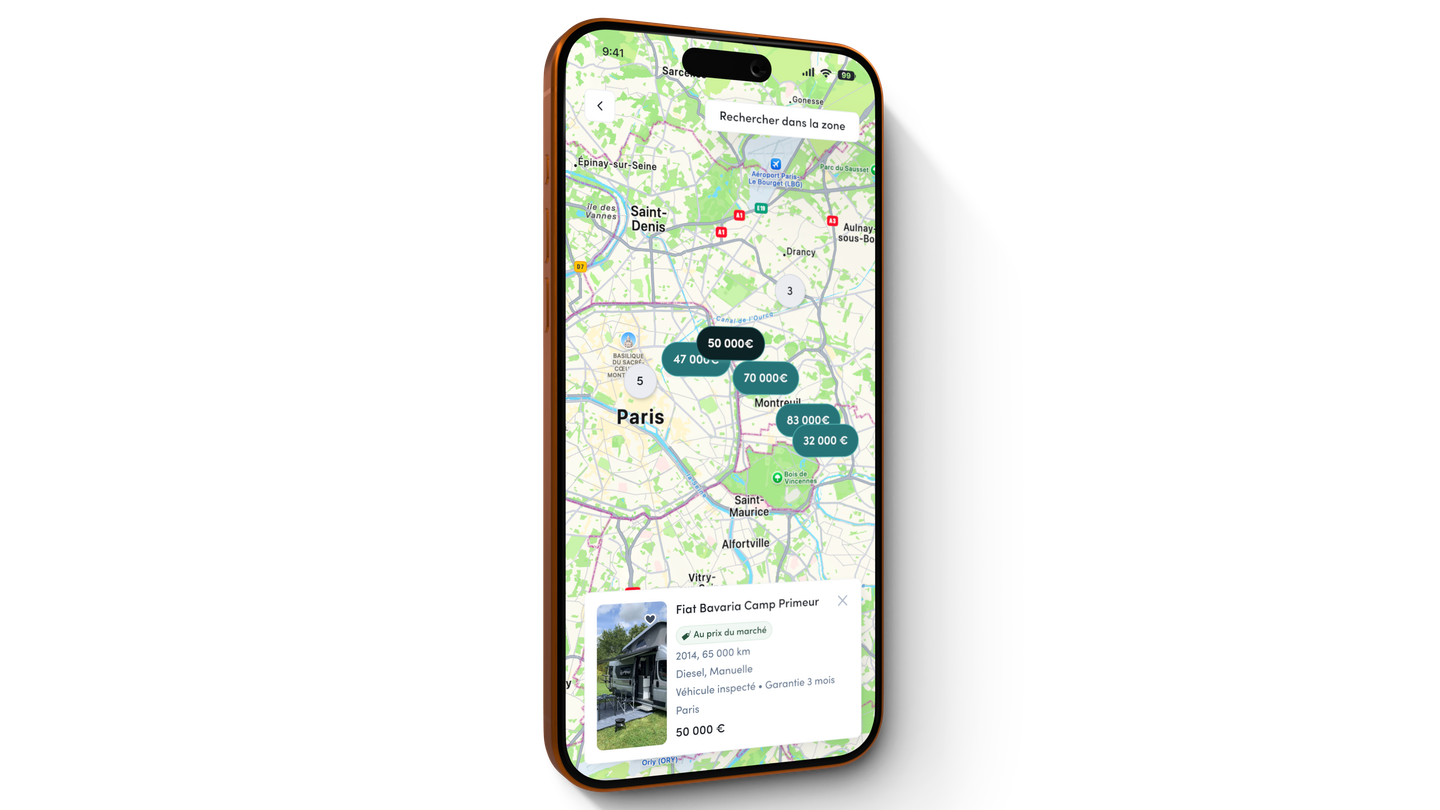 Achetez un camping-car, un van ou un fourgon d'occasion à un particulier