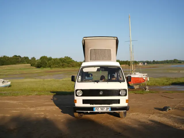 Combi Volkswagen Transporter T3 – Saint-Briac-sur-Mer