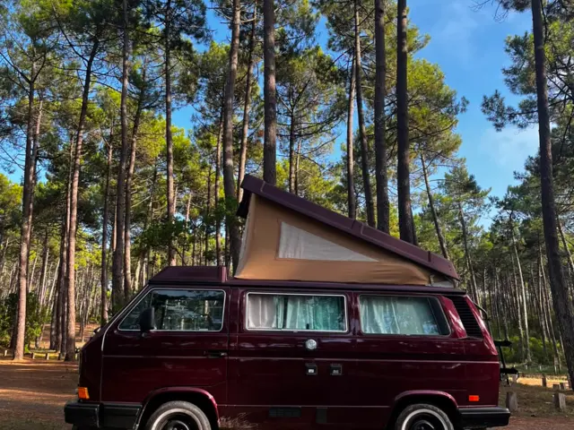 Combi Westflalia Transporter T3 – Bordeaux