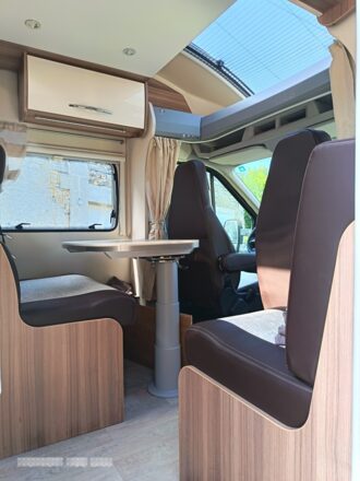 FORD TRANSIT 2014 2.0 TDCI 130 CH EU6 350EL 3.5T CHAUSSON FLASH 628 EB AVEC LIT DE PAVILLON image