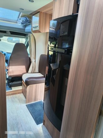 FORD TRANSIT 2014 2.0 TDCI 130 CH EU6 350EL 3.5T CHAUSSON FLASH 628 EB AVEC LIT DE PAVILLON image