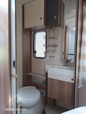 FORD TRANSIT 2014 2.0 TDCI 130 CH EU6 350EL 3.5T CHAUSSON FLASH 628 EB AVEC LIT DE PAVILLON image