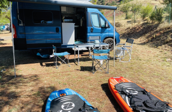 Fiat HYMERMOBIL Free van 540 blue évolution image