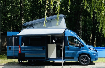 Fiat HYMERMOBIL Free van 540 blue évolution image