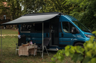 Fiat HYMERMOBIL Free van 540 blue évolution image